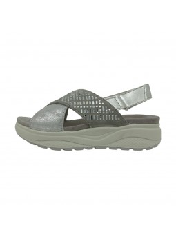 Sandali Imac Donna Silver-Grey Confort Made in Italy 309730-silver-grey