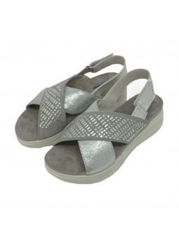 Sandali Imac Donna Silver-Grey Confort Made in Italy 309730-silver-grey