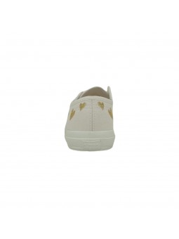 Sneakers Superga Bambina White-Gold Hearts s21113w-white-gold hearts