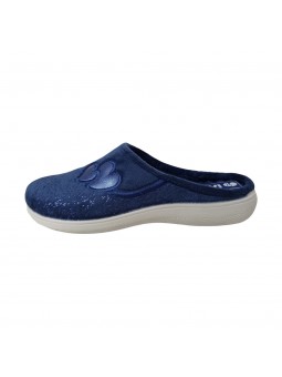 Pantofole Inblu Donna Blu Confort ec000076-blu