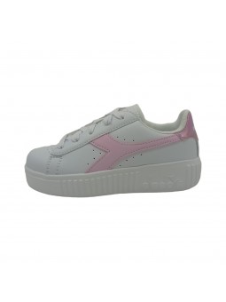 Sneakers Diadora Bambina White-Met-Pink 177377-white-met-pink